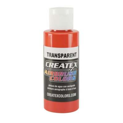 Createx Airbrush Colors 5118-02 Transparent Sunset Red 2 oz. Airbrush Paint