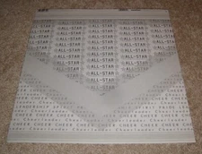 Creative Imaginations CheerleadingTransparency ~ Art Warehouse ~ 12x12 sheet(1)