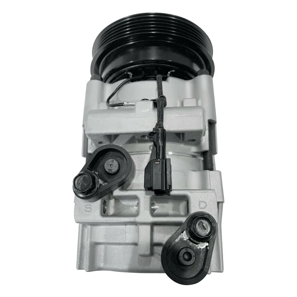 NEW RYC AC Compressor and A/C Clutch EH189 Fits 01-04 Santa Fe Base Sport 2.4L - Image 4 of 4