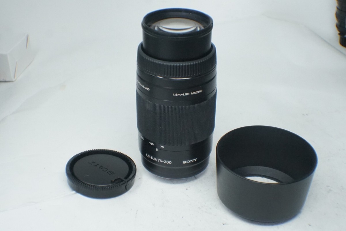 Sony aマウント 75-300mm Sony 75-300mm F4.5-5.6 Autofocus Zoom Lens Sony A Mount F & R Lens