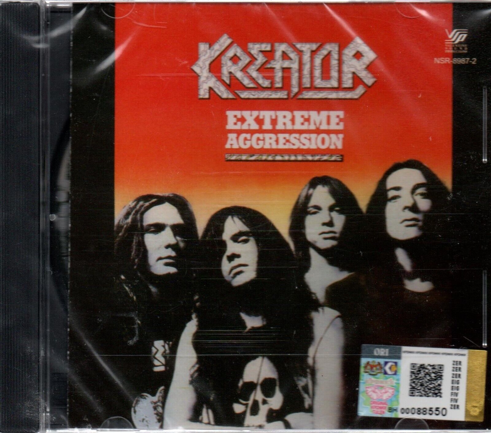 CD Kreator Extreme Aggression (9 Songs / Reissue) Malaysia Edition