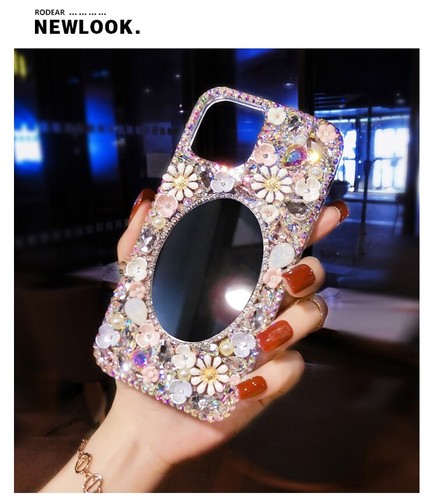 Glitter Bling Diamond Crystal Case Cover For iPhone 13 12 11 Pro Max 7 8 Plus XR - Picture 2 of 6
