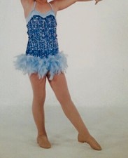Curtain Call Girl  s Jazz Dance Costume Size S/M