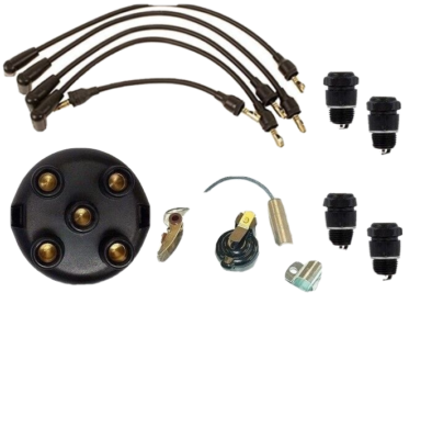 Ignition Tune up kit & 12V Coil IH Farmall 6 Cyl Tractor 706 766 806