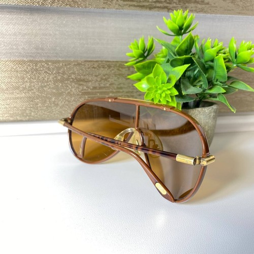 Occhiali da sole Yves Saint Laurent YSL vintage rari Aviator 8403 Y15 1980 Francia UV - Foto 7 di 14