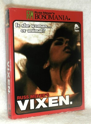 Russ Meyers Vixen (4K/Blu-ray, 2025) NEW Erica Gavin Garth Pillsbury Harrison 