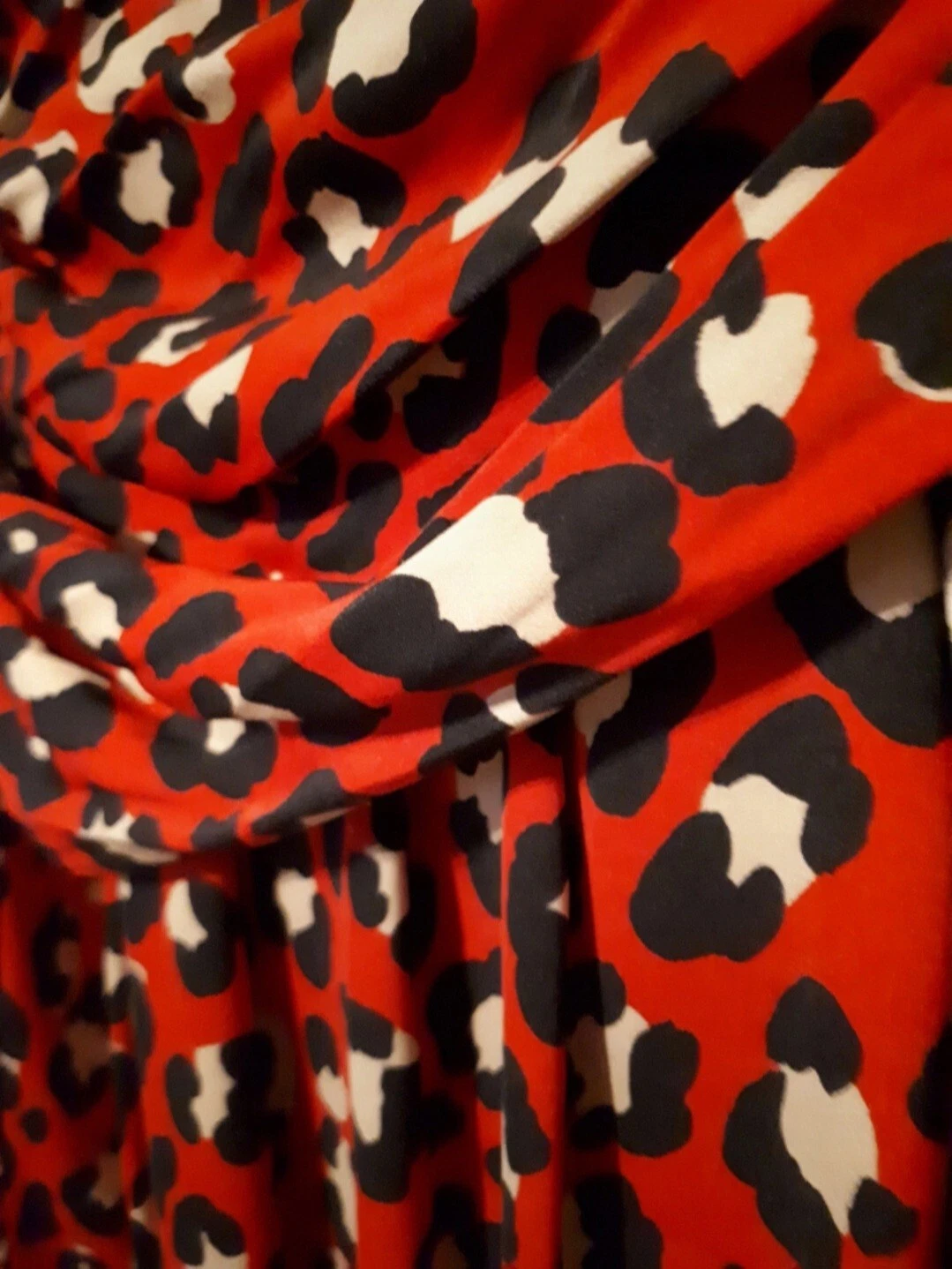 MOSCHINO Abito Leo Rosso 32 34 XXS XS