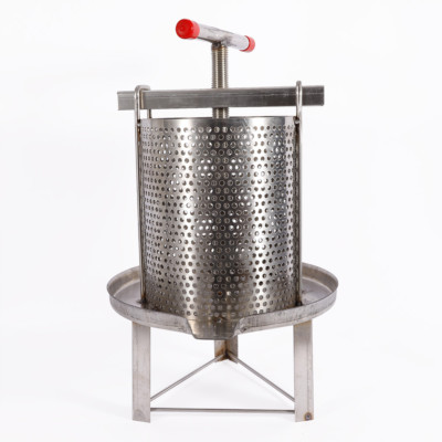 Honey Press Extractor Stainless Steel Manual Honey Wax Pressing Beekeeping Tool