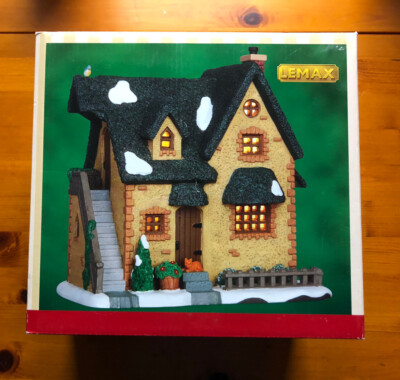 Lemax Village Collection Winter Haus New Old Stock Not Sealed