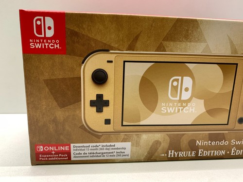 CONSOLE NINTENDO SWITCH LITE HYRULE LIMITED EDITION PAL VERSION NEW ZELDA - Picture 2 of 17
