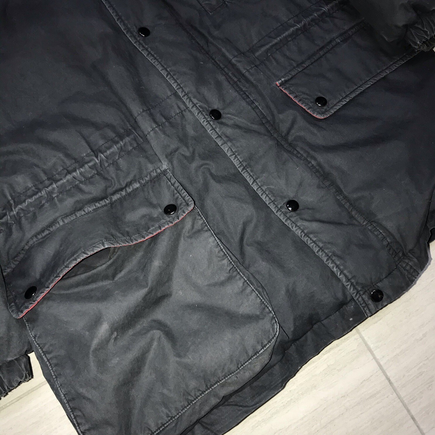 Polo Ralph Lauren Cookie Patch Down Jacket Mens S… - image 2