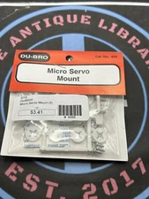 Du-Bro /Dubro. 924 Micro Servo Mount