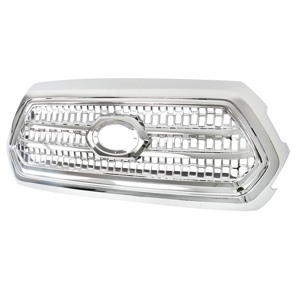 New Front Bumper Grille Textured Black Fits 2016-2023 Toyota Tacoma TO1036168