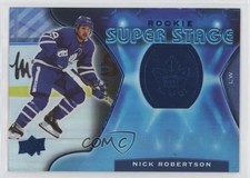 2020-21 Upper Deck Trilogy Rookie Super Stage Blue Foil /499 Nick Robertson 1q2