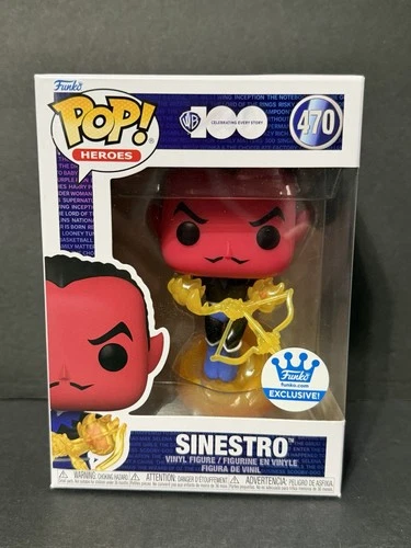 SINESTRO - DC COMICS - GREEN LANTERN CORPS - EXCLUSIVE - #470 - FUNKO POP!