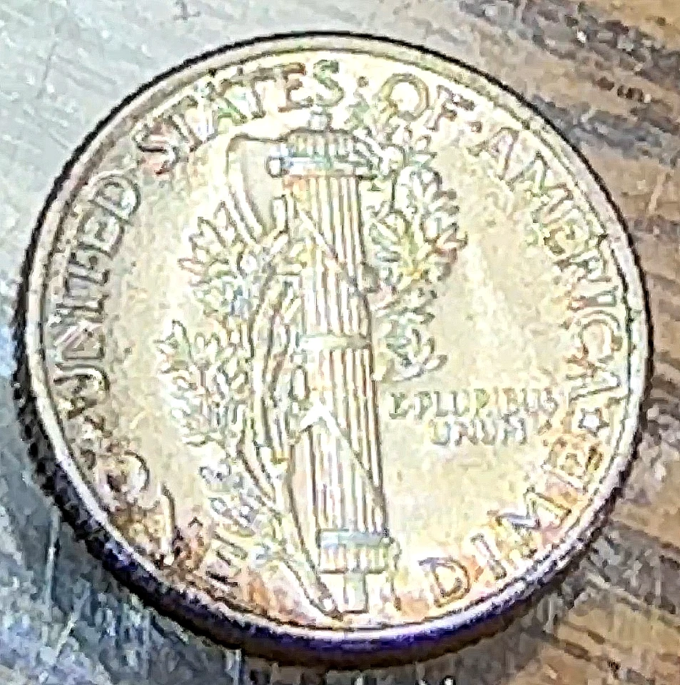 1939 Mercury Dime Nice Original Gem+ BU Full Bands CHRC - Image 2 of 2