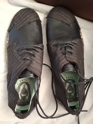 irregular choice Vintage shoes.  Rare.  Football Star On Bottom.