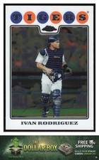 2008 Topps Chrome #24 Ivan Rodriguez - Detroit Tigers