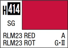 Mr. Hobby Aqueous H414 Semi-Gloss RLM23 Red 10ml