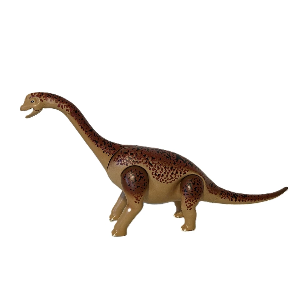 PLAYMOBIL * DINOSAURES * Grand Dinosaure Brachiosaure Adulte Brun 5231 6595 - Photo 2/4