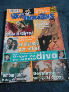TVYNOVELAS magazine MIJARES THALIA LITZY ANTONIO AGUILAR MAURICIO OCHMANN LUCERO
