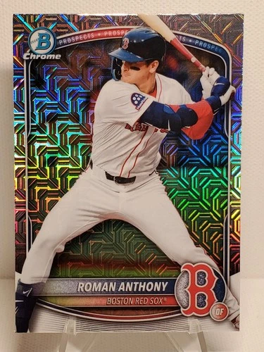 2025 Bowman Chrome - Prospects Roman Anthony #BCP-167 Mojo Refractor (RC)