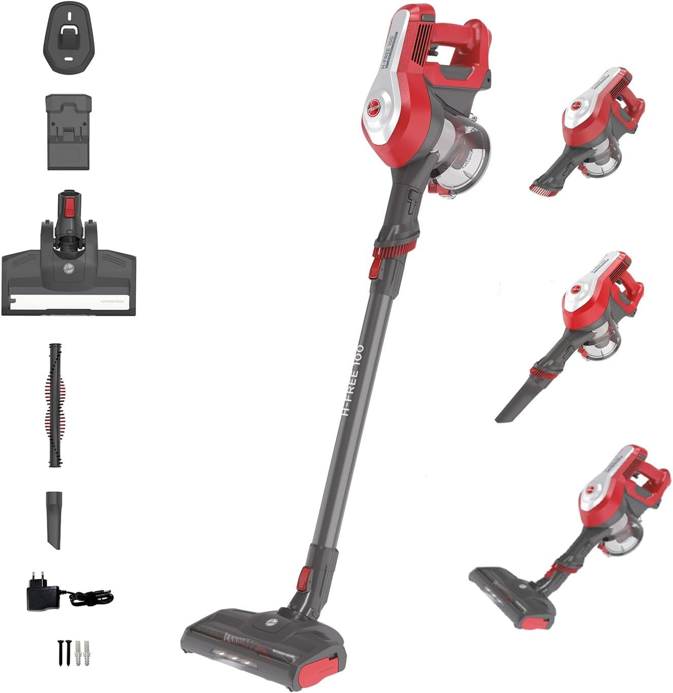 Hoover H-FREE 100 HF122RH 011 | Scopa Elettrica Senza Fili Potente