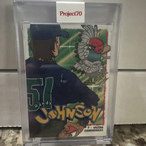 Topps Project70 #299 Randy Johnson Ermsy Pokemon Themed SP PR 3238 READ!