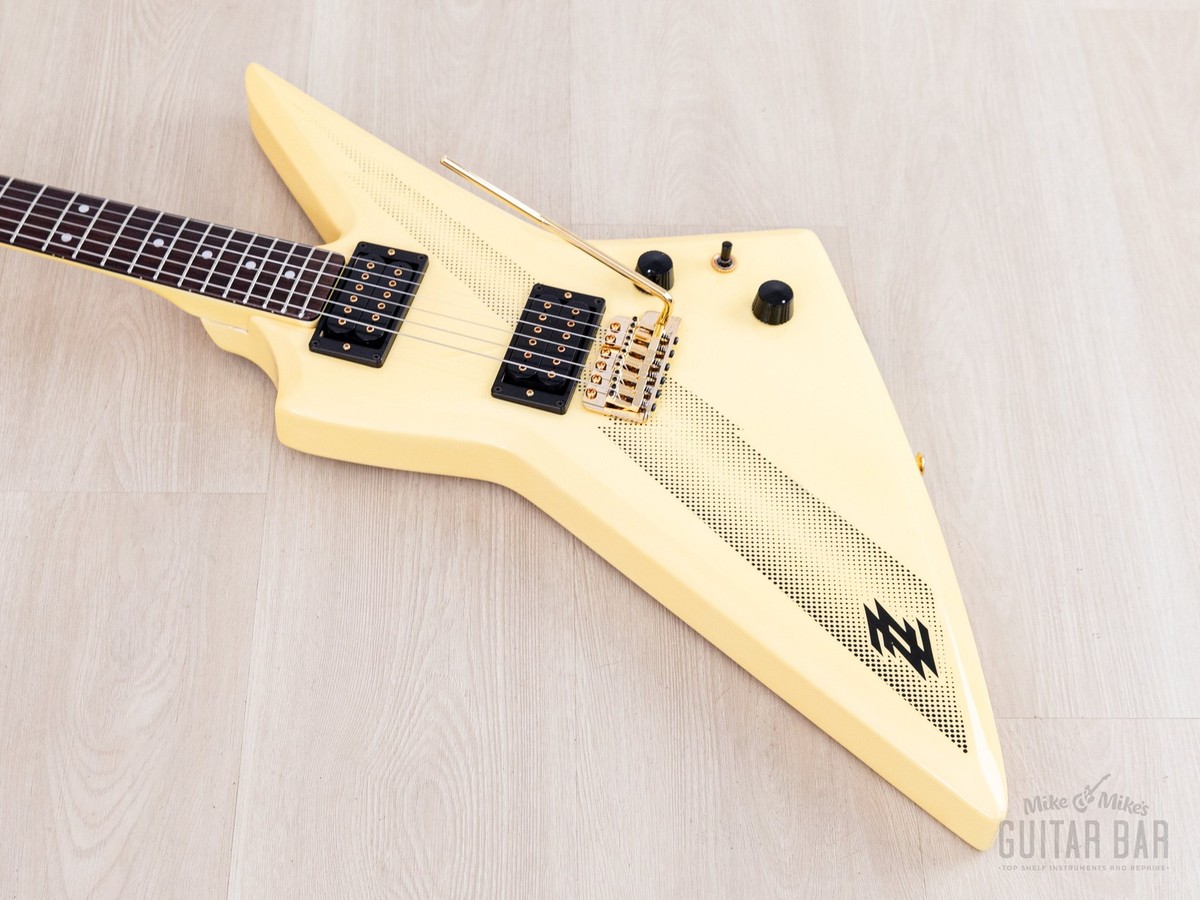 1983 Aria Pro II ZZ Deluxe Explorer w/ Gold Hardware, Japan