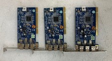  1x OEM Unibrain FireBoard Blue 3-Port PCI FireWire Card IEEE 1394 Full Height