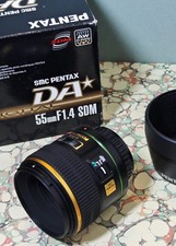 Pentax DA* 55mm f1.4 SDM SMC Lens