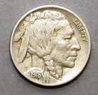 1918-D Buffalo Nickel Pleasing XF.