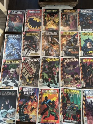 NO MAN'S LAND Huge Lot *DC Comics Lot * Batman 43 Issues Detective Legends Robin