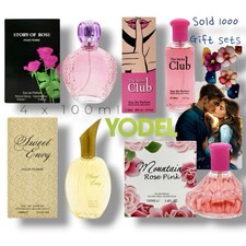 4 x 100ml woman’s perfume