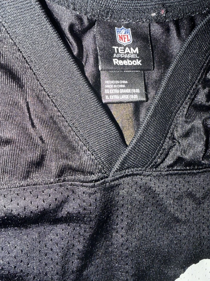 Camiseta De Colección Pittsburgh Steelers #43 Troy Polamalu Reebok NFL Fútbol Juvenil XL Foto 4 de 4