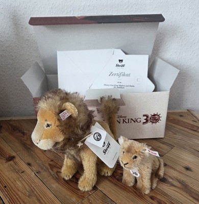 Steiff König der Löwen Mufasa und Simba