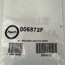 006872F Raypak Rocker Switch(On Control Box) 006872F NIB