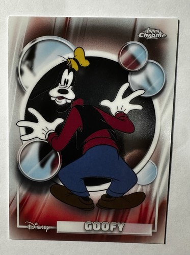 2026 Topps Chrome Disney Goofy #52 Base Card