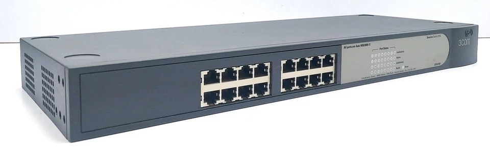HP V1405-16 Switch JD984A & 3Com Baseline Switch - Image 3 of 4
