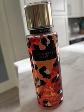RARE Victoria Secret Wild Vanilla Fragrance Mist 8.4 Fl Oz