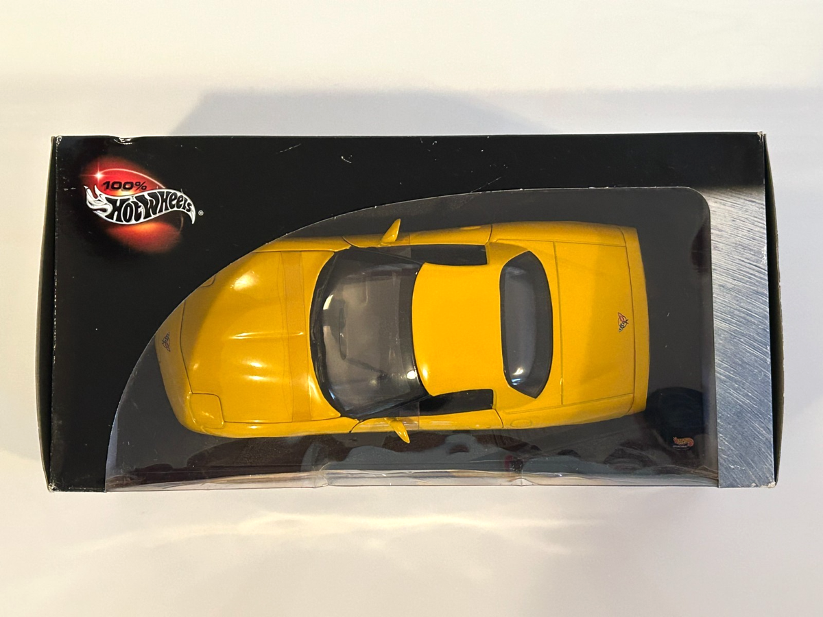 Hot Wheels C5 Corvette Yellow 1 18 Scale for sale online | eBay