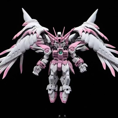 MGSD Wing Zero EW XXXG-00W0 Sakura Model Kit Pink Action Figure Toy