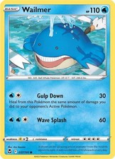 TCG - Wailmer 037/195 Common SWSH12: Silver Tempest
