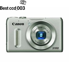 Canon PowerShot S100 12.1MP Digital Compact Camera 90 New 100 Working Silver