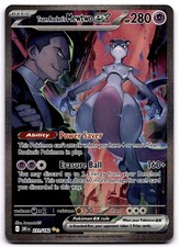 Team Rocket's Mewtwo ex 231/182 SV Destined Rivals SIR Pokemon Card - NM on eBay