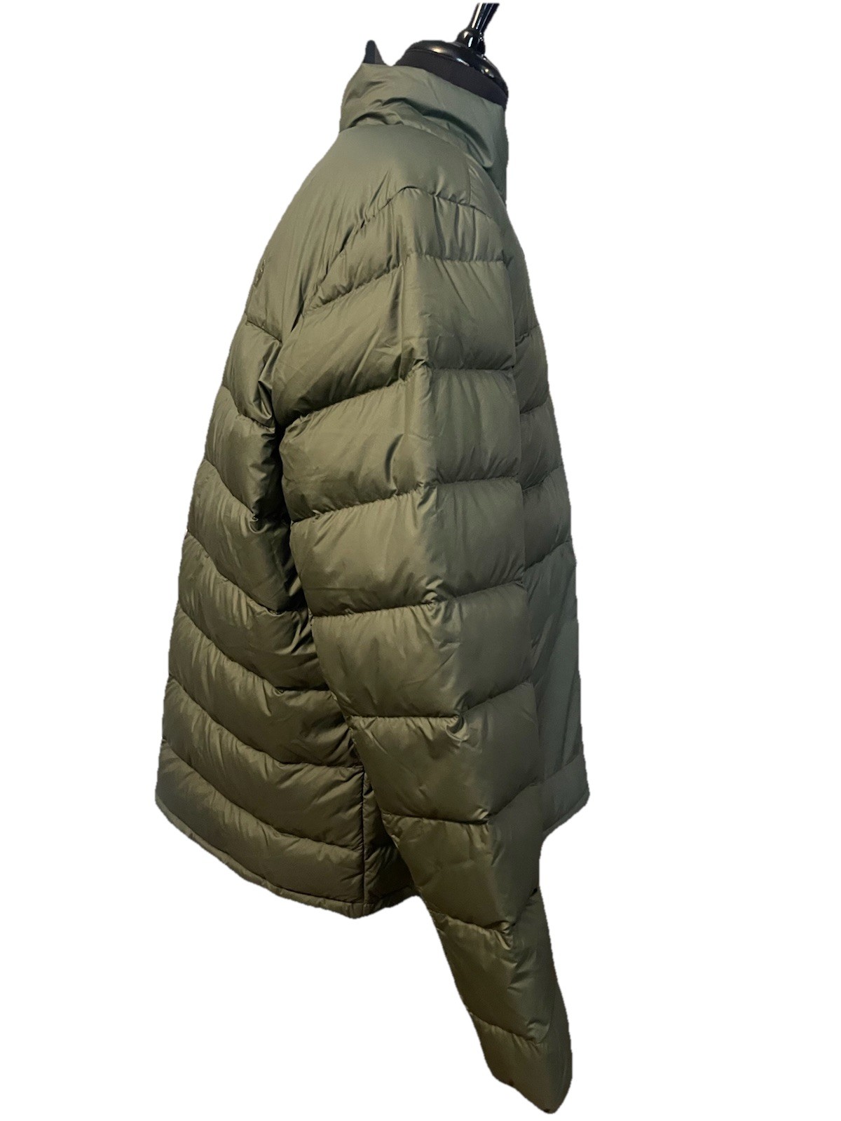 The North Face  Mens Down Aconcagua 2 Jacket XXL Puffer 550 Fill Thyme Green thumbnail 4