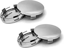 4 PCS Wheel Center Caps, Dust-Proof and Rust-Proof Snap-on Prote Color: Silver