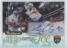 2018-19 Upper Deck Parkhurst View from the Ice Aaron Ekblad #VI-16 Auto kb3