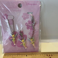 Disney Tinkerbell Charms 3Pack Miniature Collectible Rare Used