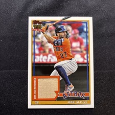 2026 Topps Series 1 -Topps Baseball Relics Jose Altuve Game Used (MEM) Astros